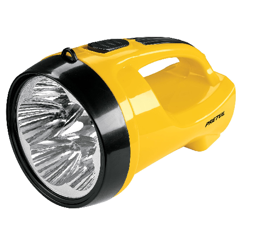 Linterna recargable de LEDs, 200 lúmenes, Pretul