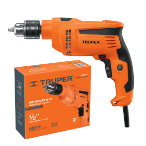 Rotomartillo 1/2" 600 W, profesional