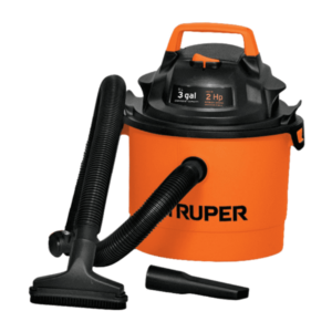Aspiradora de sólidos y líquidos de 3 gal, plástica, Truper