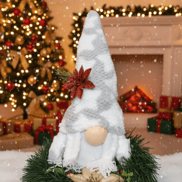 Gnomos NavideƱos Artesanales: Figura Decorativa GNOME con Barba o Trenzas | Varios Colores - Imagen 3