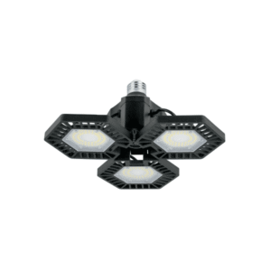 Lámpara LED 50W 6500K con 3 paneles abatibles, VOLTECK