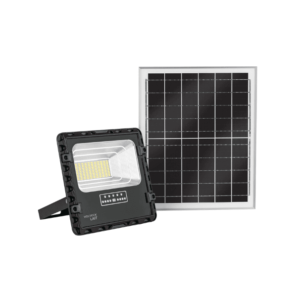 Reflector con panel solar LED Potencia 60W 6500K, VOLTECK